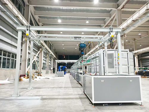 PACK线安装KBK系统案例