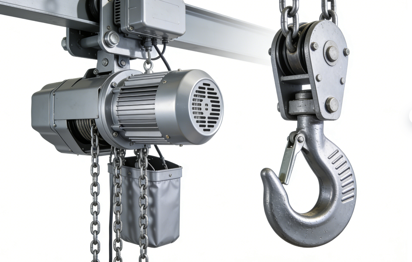 别让隐患悬在头顶!环链电动葫芦故障自查指南，一纸排查不求人