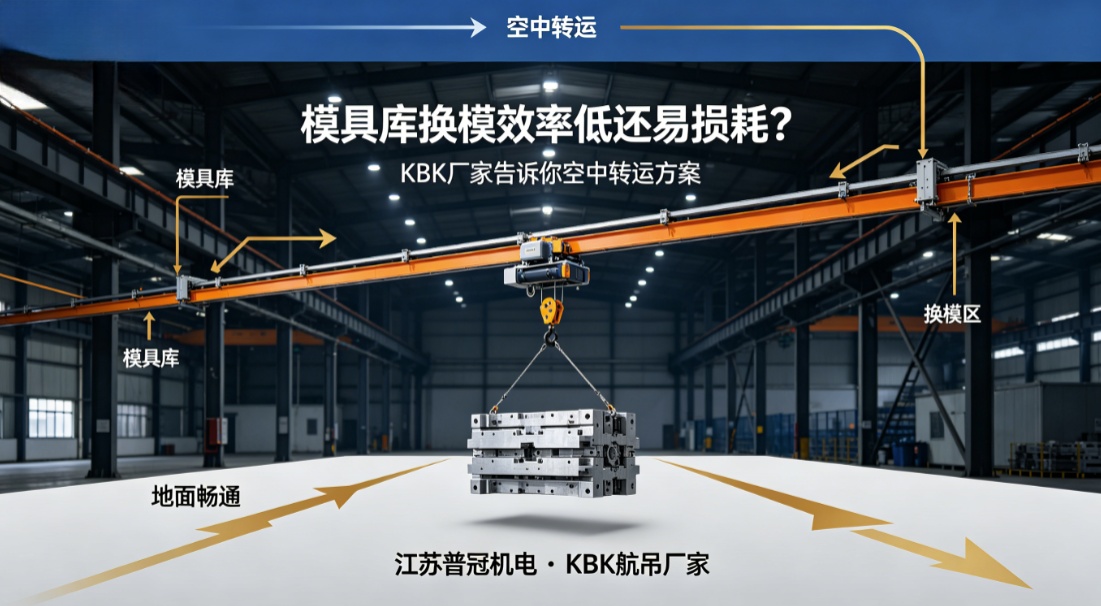  KBK换模系统模具库空中转运方案
