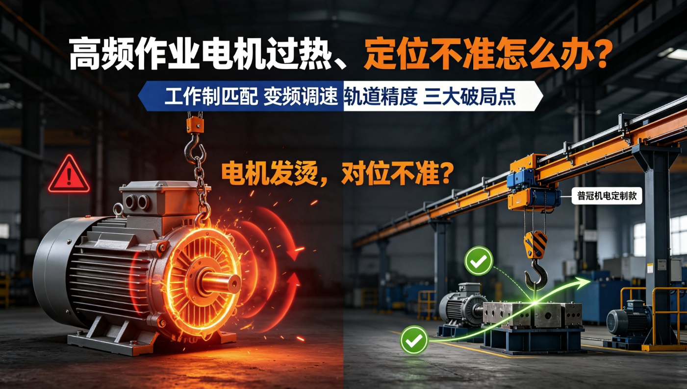 高频作业电机过热、定位不准，怎么解决？