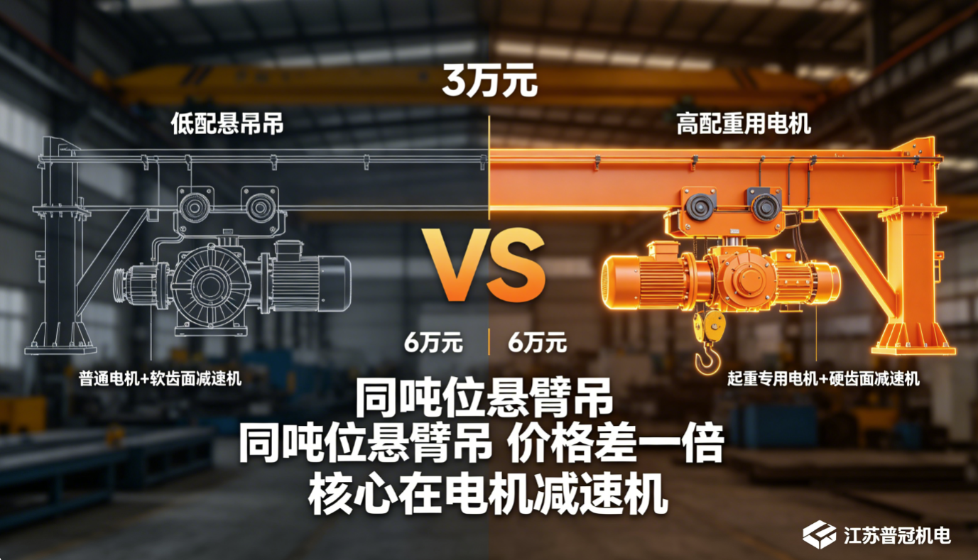 同吨位悬臂吊电机减速机配置对比封面.png