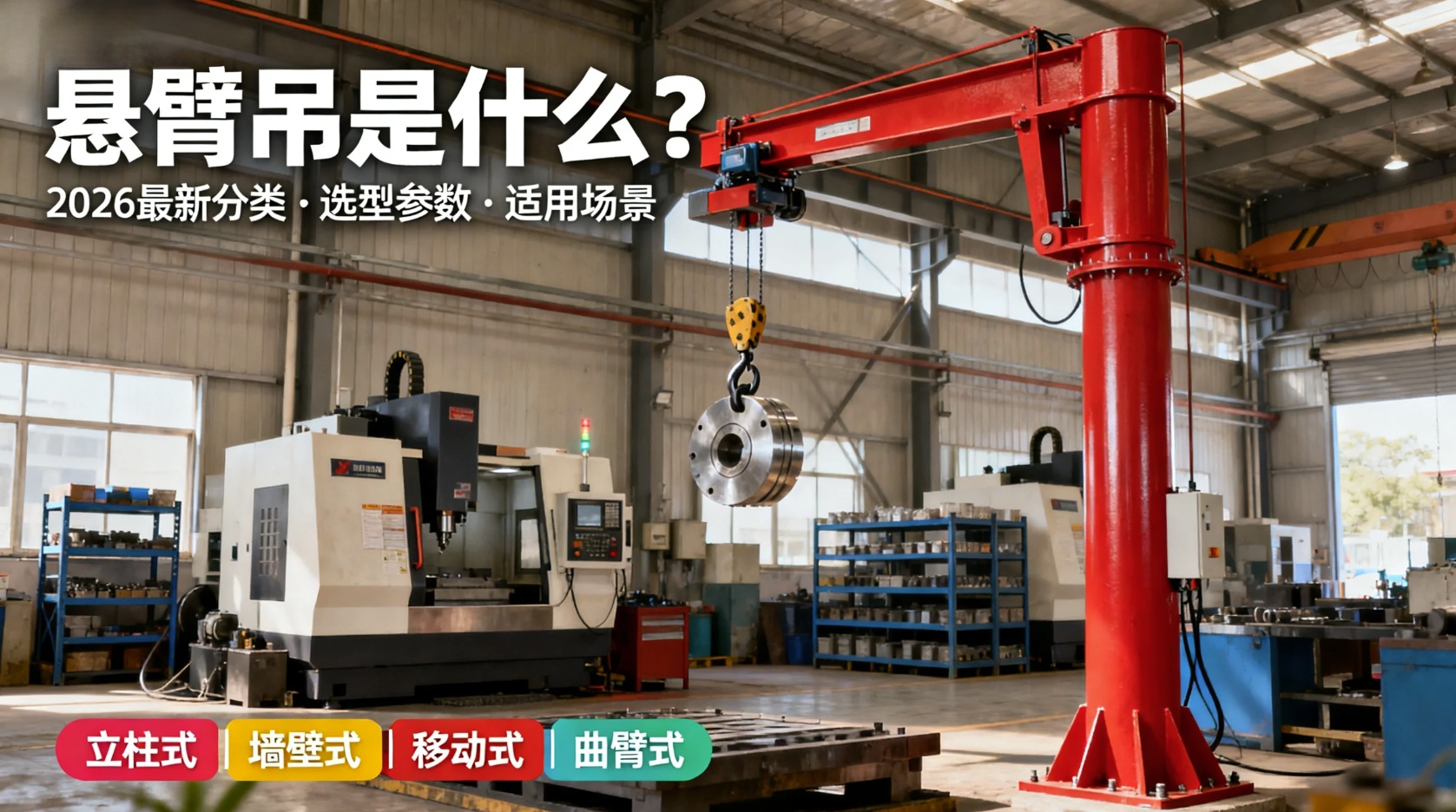 悬臂吊是什么？2026最新分类、适用场景及选型核心参数有哪些？